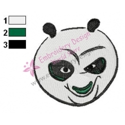 Kung Fu Panda Embroidery Design 14